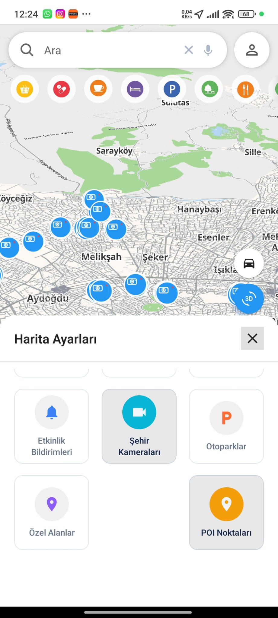 City Cameras Layer