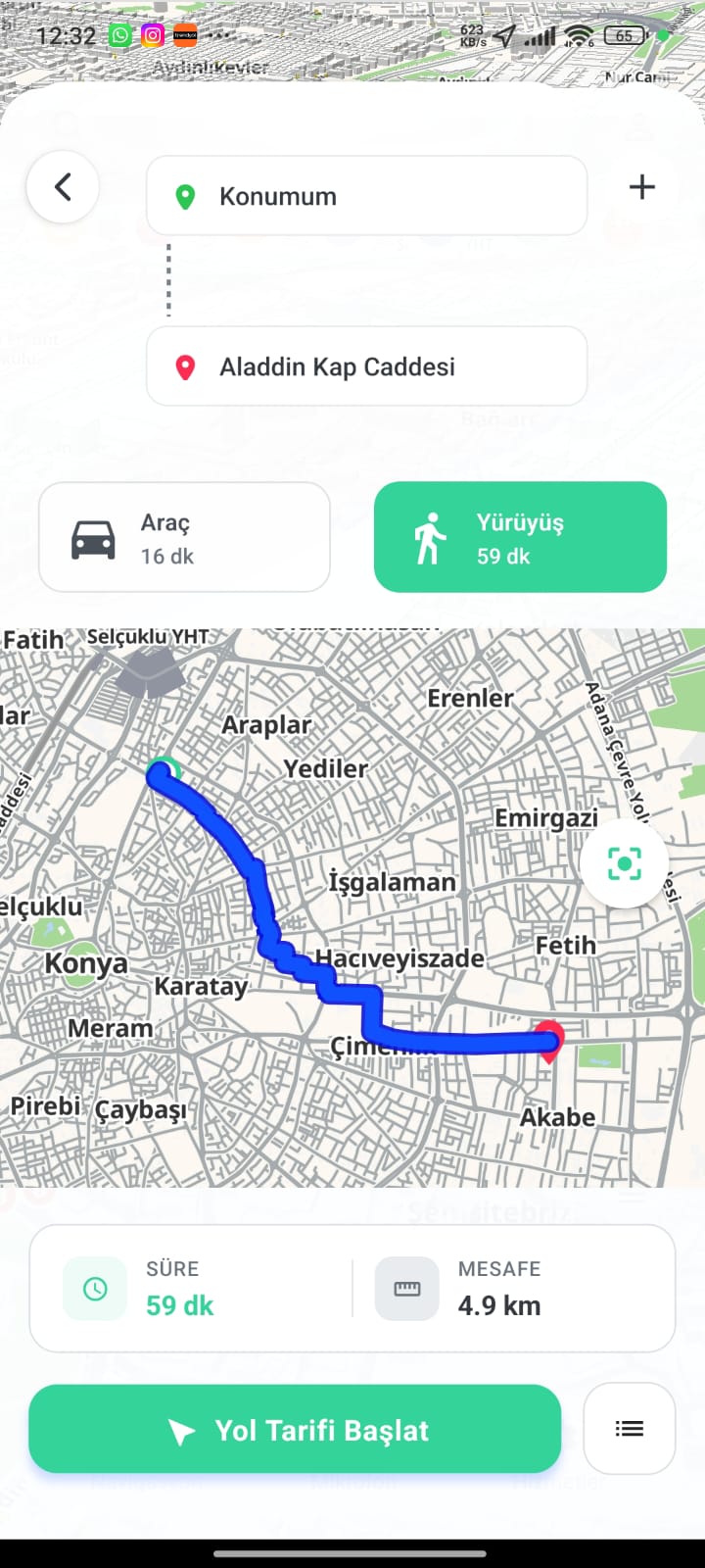 Walking Routes