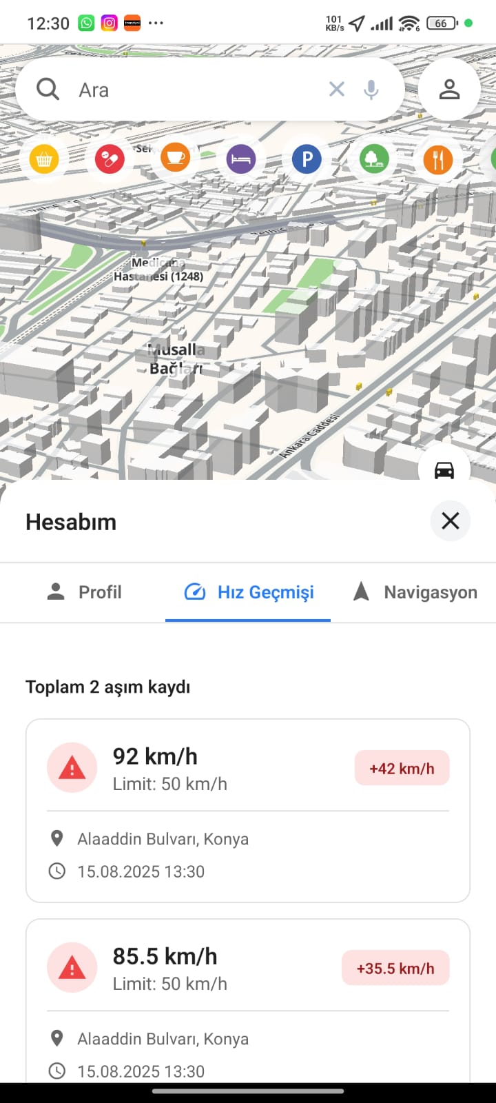 Speed History